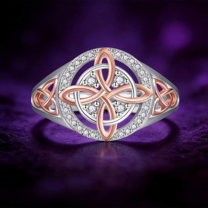 FREE Today: Witch's Celtic Knot Protection Ring - US 12 - image 0