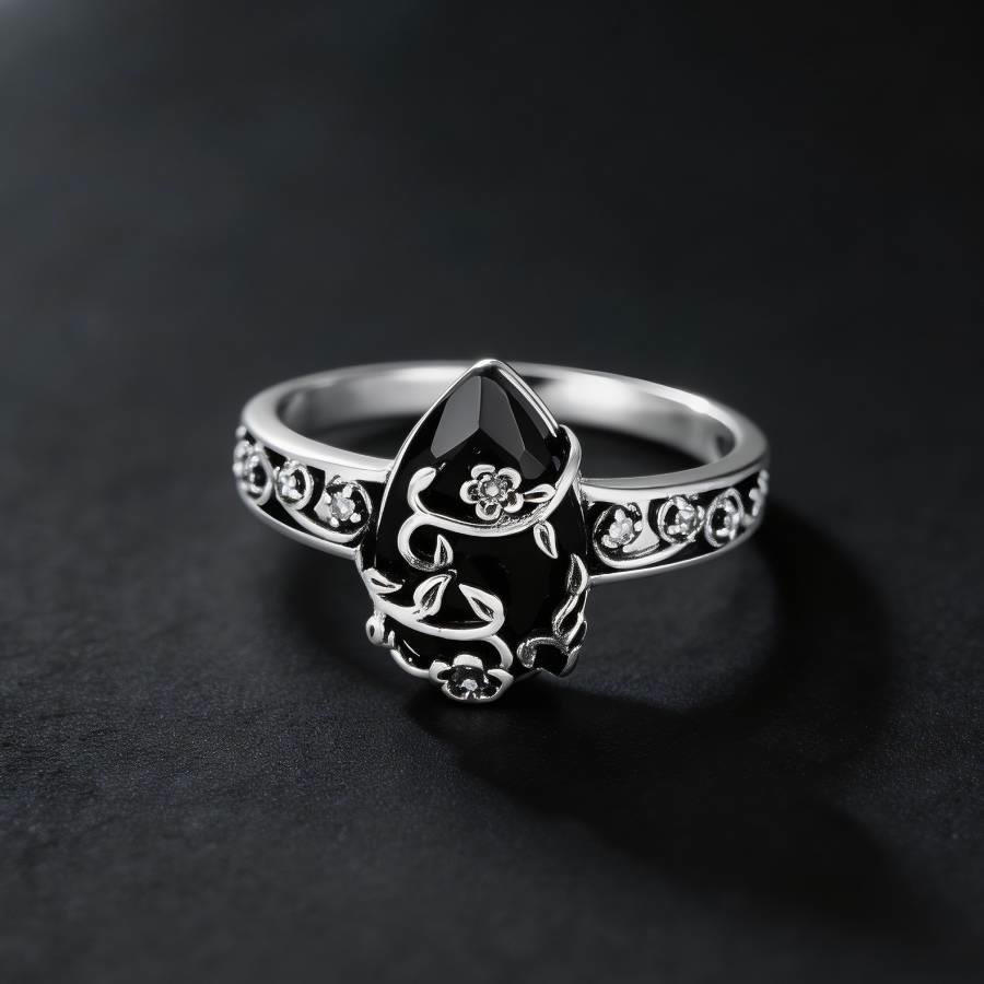 FREE Today: Vintage Flower Rose Powerful Dark Witch Empower Energy Ring - image 2