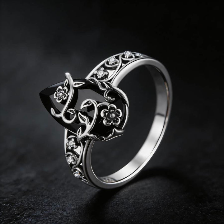 FREE Today: Vintage Flower Rose Powerful Dark Witch Empower Energy Ring - US 11 - image 0