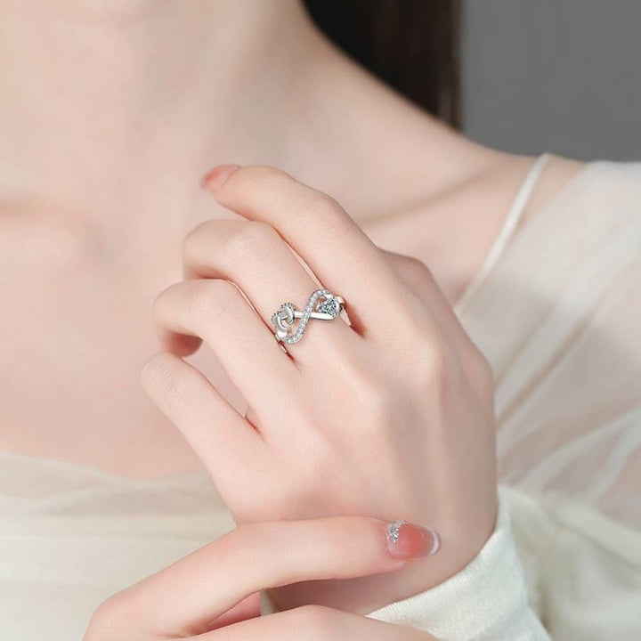 FREE Today: Meaningful Memory Rings for Beloved Angels Baby Ring with Heart Design For Mom Mother's Day Gift - image 6