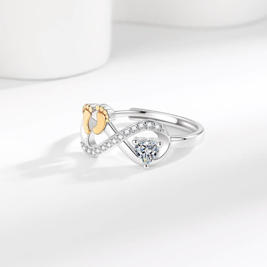 FREE Today: Meaningful Memory Rings for Beloved Angels Baby Ring with Heart Design For Mom Mother's Day Gift - image 10