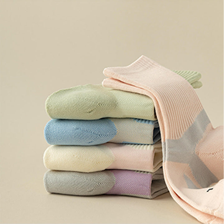 Olivenorma Mid-Calf Full-Coverage Breathable Comfort Anti-Friction Workout Grip Pilates Barre Women's Yoga Socks - image 10