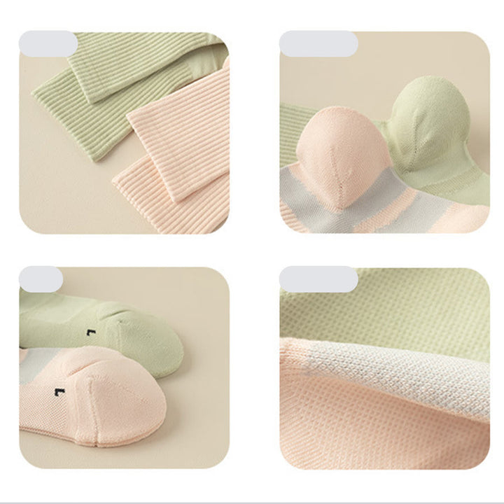 Olivenorma Mid-Calf Full-Coverage Breathable Comfort Anti-Friction Workout Grip Pilates Barre Women's Yoga Socks - image 14