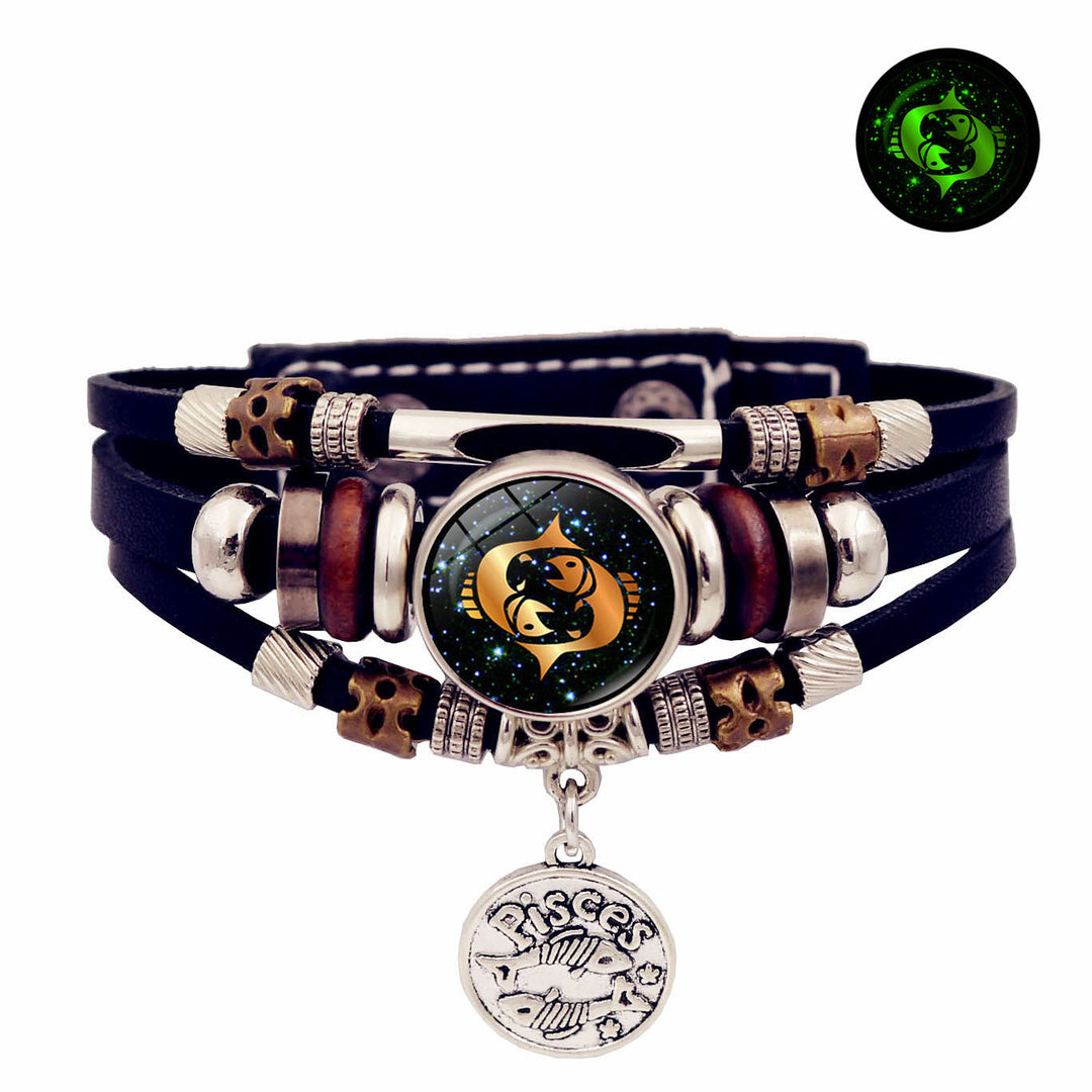 FREE Today: 12 Constellations Glow-in-the-Dark Zodiac Bracelet - Pisces - image 14