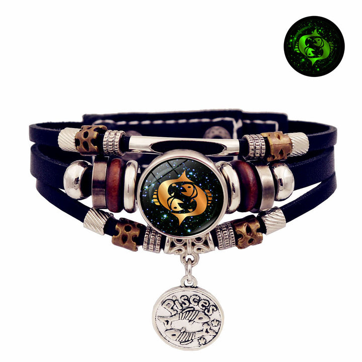 FREE Today: 12 Constellations Glow-in-the-Dark Zodiac Bracelet - Pisces - image 14