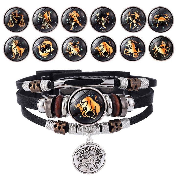 FREE Today: 12 Constellations Glow-in-the-Dark Zodiac Bracelet - image 2