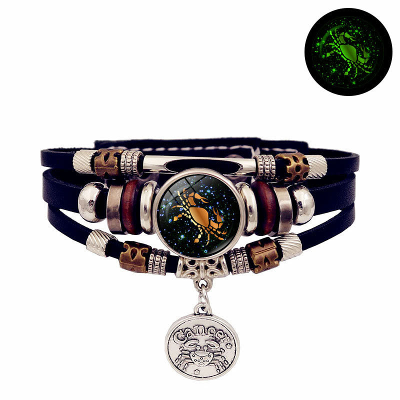 FREE Today: 12 Constellations Glow-in-the-Dark Zodiac Bracelet - Cancer - image 6