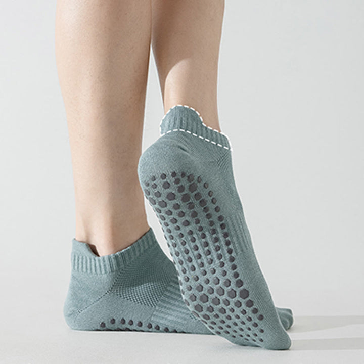 Olivenorma Full-Toe Cotton Comfort Anti-Slip Breathable Everyday Training Men's Yoga Socks - image 1