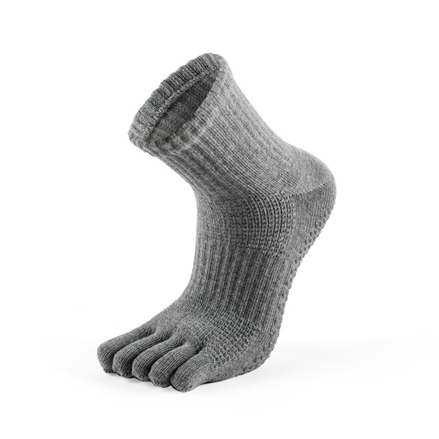 Olivenorma Low-Cut Five-Toe Breathable Non-Slip Athletic Training Comfort Men's Yoga Socks - image 1