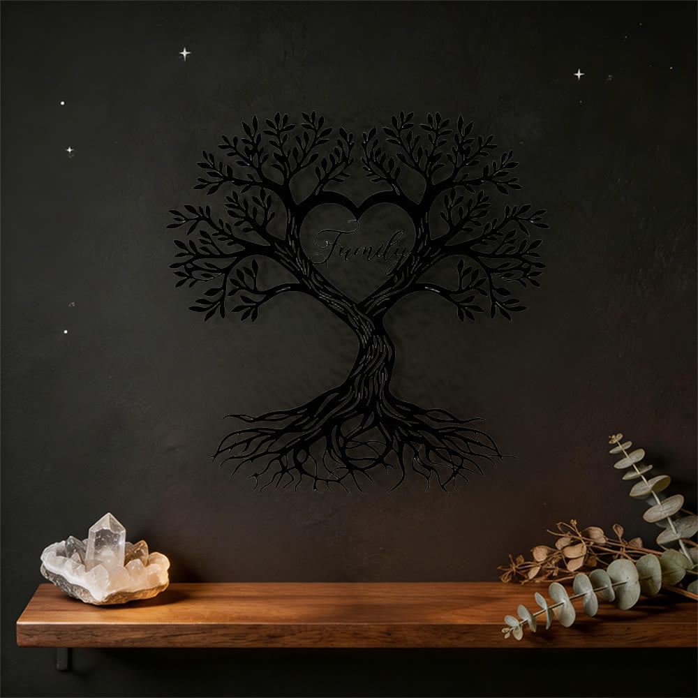 Olivenorma Family Tree Of Life Metal Wall Decor - image 4