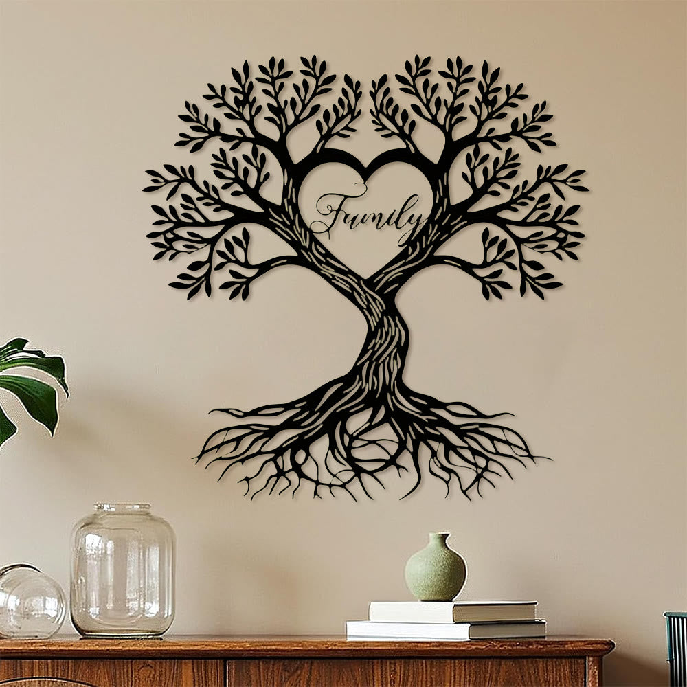 Olivenorma Family Tree Of Life Metal Wall Decor - image 3