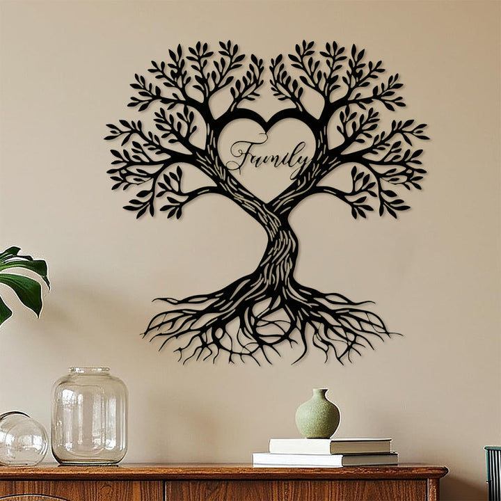 Olivenorma Family Tree Of Life Metal Wall Decor - image 3