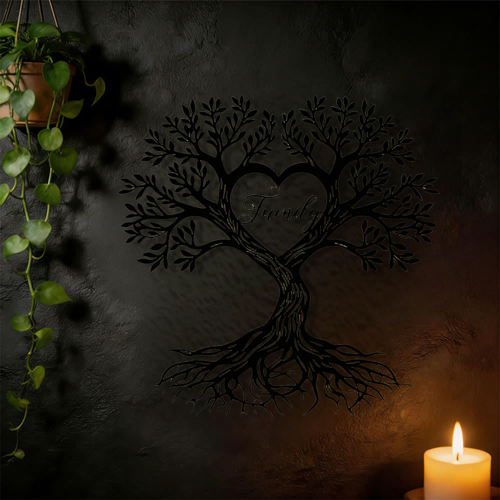 Olivenorma Family Tree Of Life Metal Wall Decor - image 5