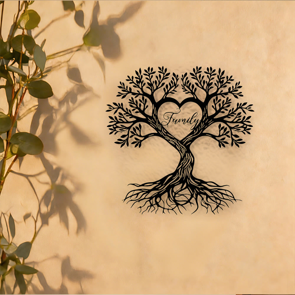 Olivenorma Family Tree Of Life Metal Wall Decor - image 6