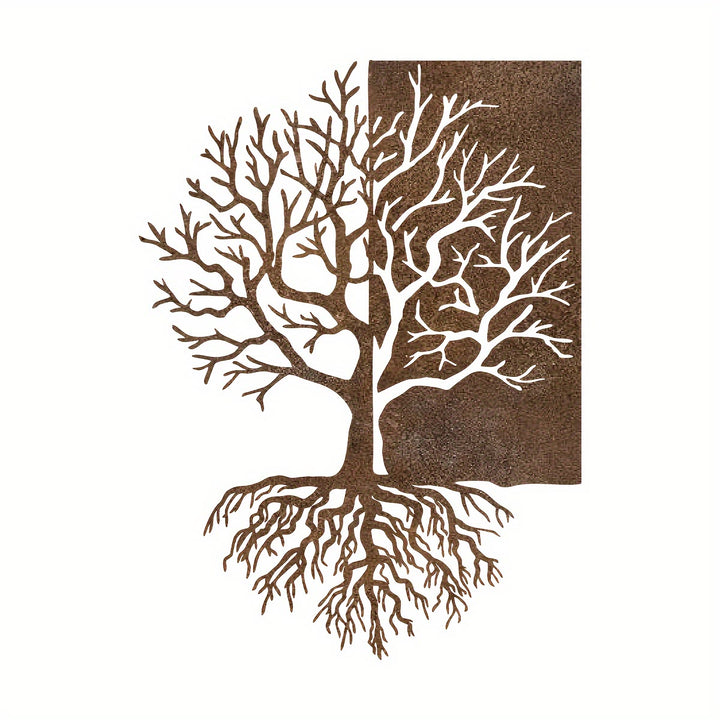 Olivenorma Rustic Split Tree Of Life Metal Wall Decor - image 2