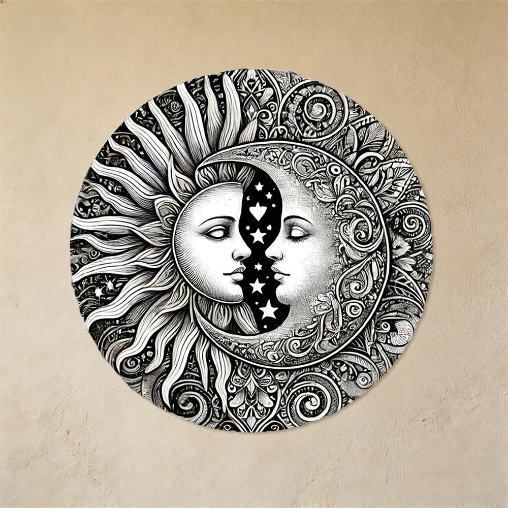Olivenorma Celestial Sun Moon Mandala Metal Wall Decor - image 6