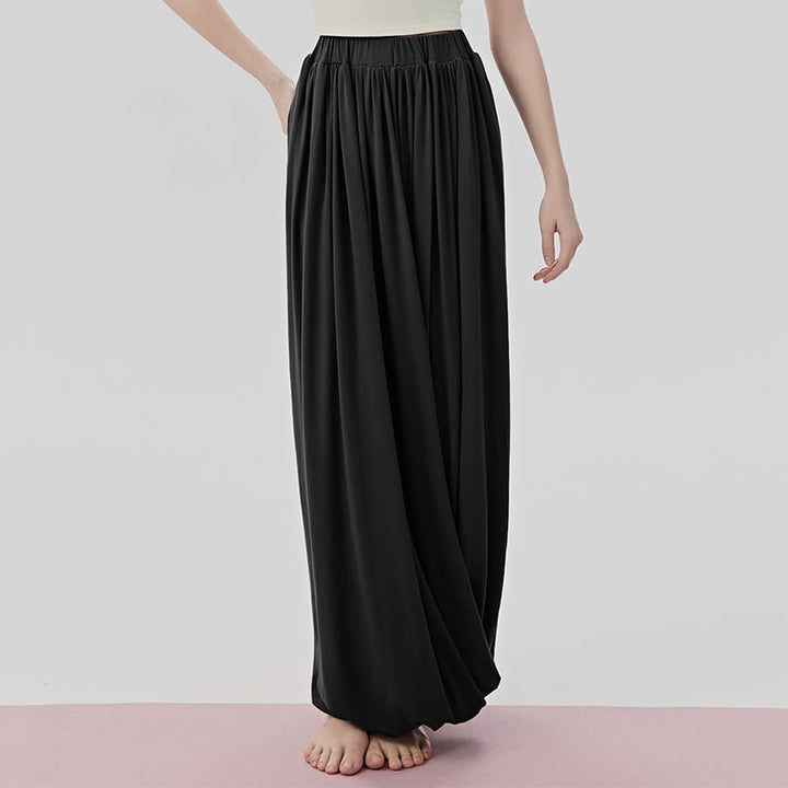 Olivenorma Harem High Waist Twisted Skirted Long Women's Yoga Pants - image 8