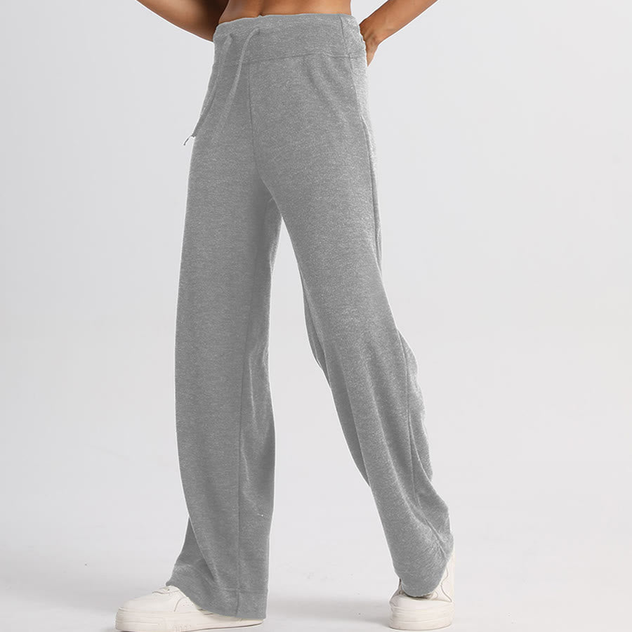 Olivenorma Wide Leg High Waist Drawstring Long Women's  Pants - image 12