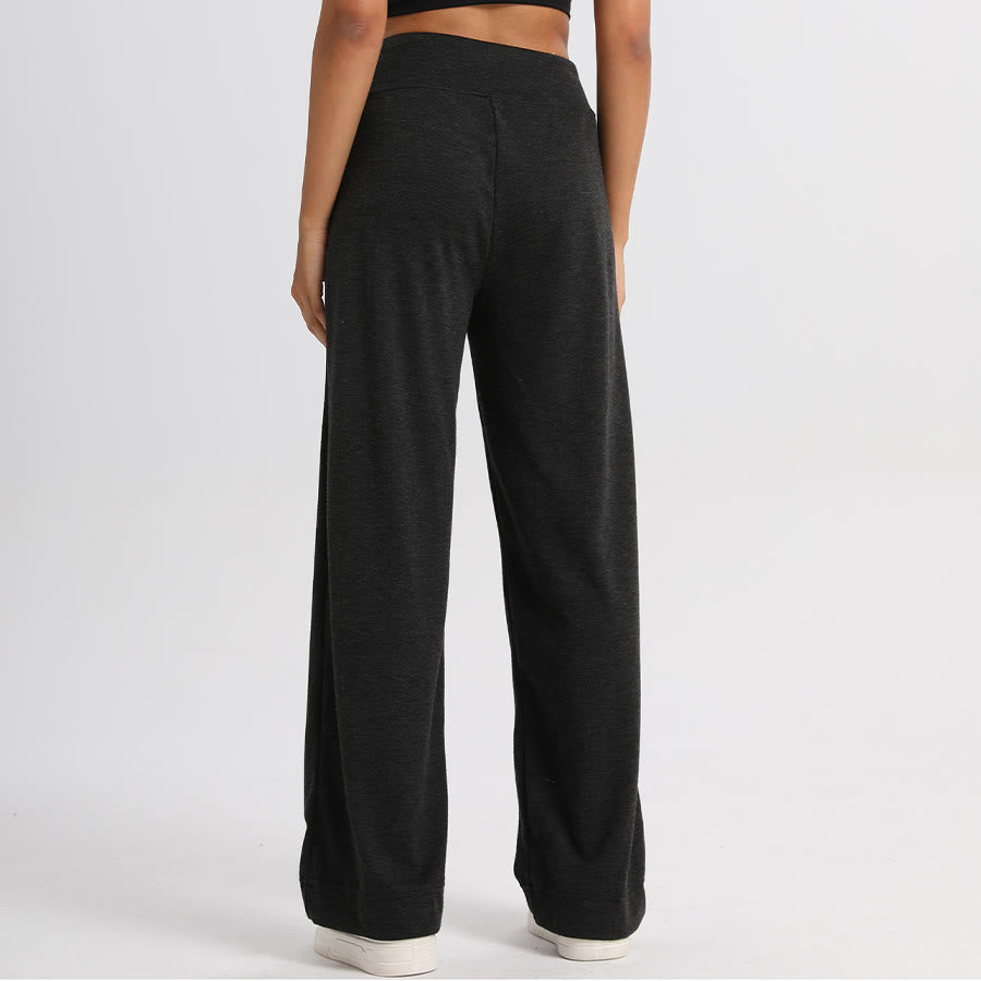 Olivenorma Wide Leg High Waist Drawstring Long Women's  Pants - image 9