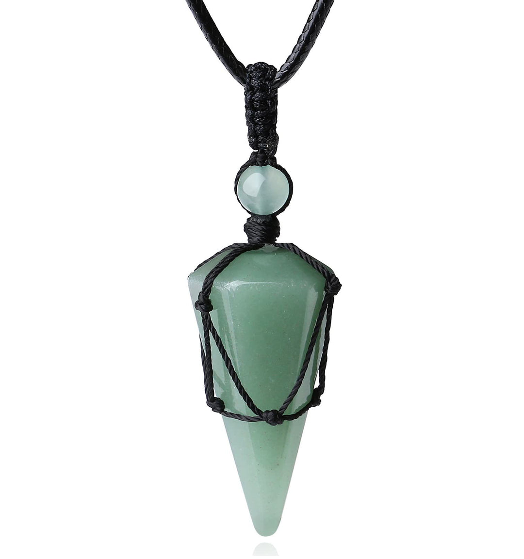 FREE Today: Black obsidian - Healing Crystal Stone - Harnessing Spiritual Pendant Protection Energy Amulet Witchy Necklace - Green Aventurine - image 19