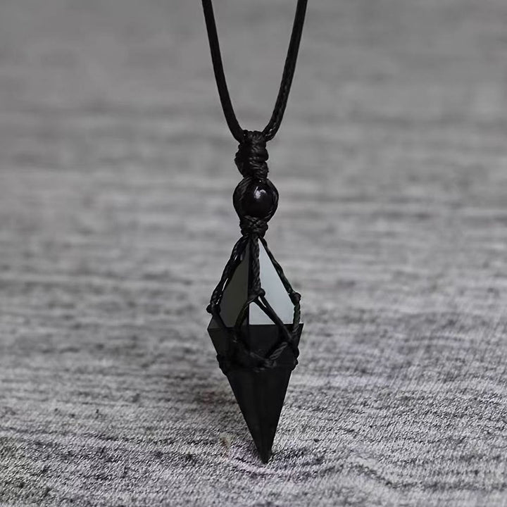 FREE Today: Black obsidian - Healing Crystal Stone - Harnessing Spiritual Pendant Protection Energy Amulet Witchy Necklace - Black Obsidian2 - image 5