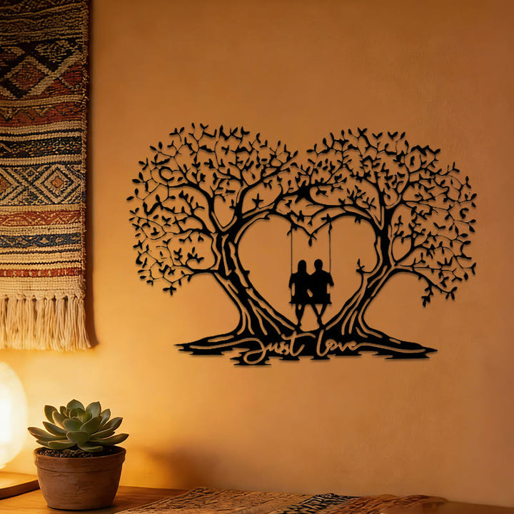 Olivenorma  Love Tree of Life Heart Metal Wall Decor - image 3