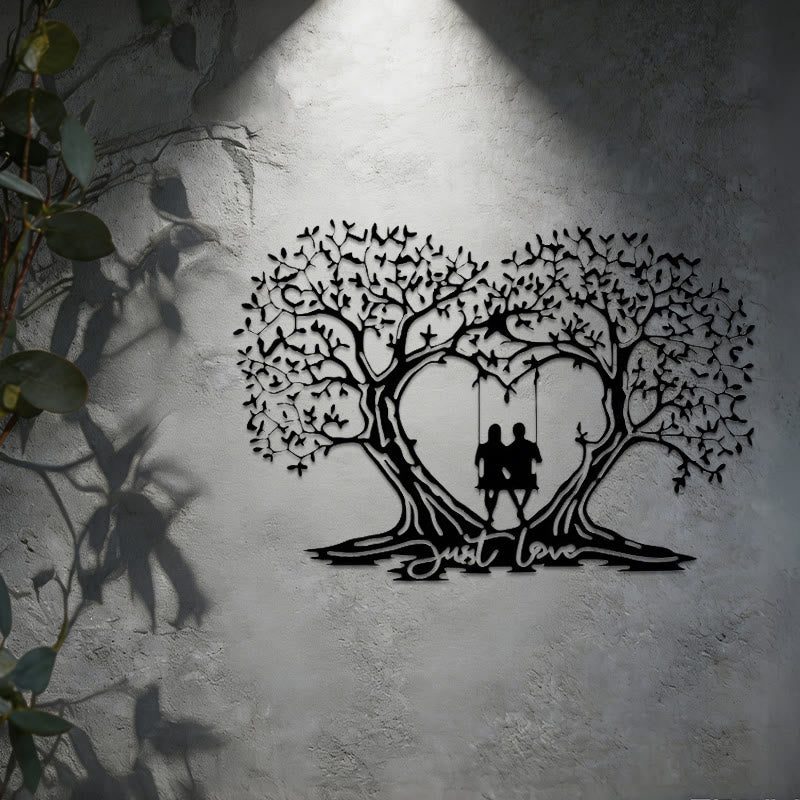 Olivenorma  Love Tree of Life Heart Metal Wall Decor - image 2