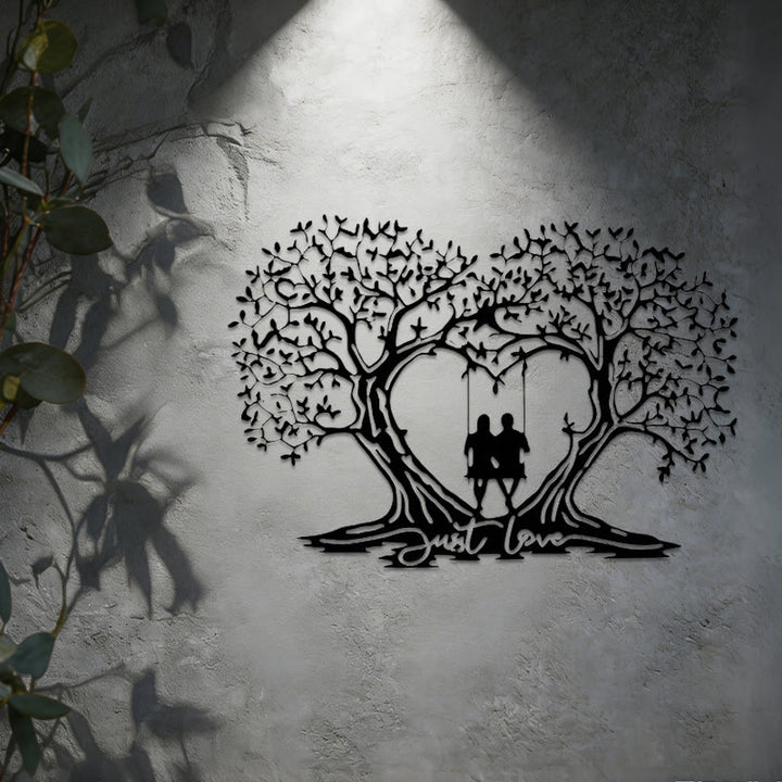 Olivenorma  Love Tree of Life Heart Metal Wall Decor - image 2
