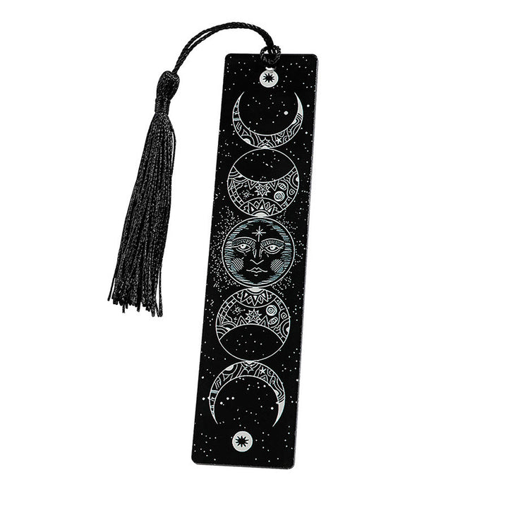 Olivenorma Magical Fantasy Totem Bookmark - Black & Lunar Face - 10pcs - image 19