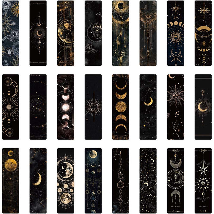 Olivenorma Celestial Sun Moon Star Tarot Style Bookmark - image 7