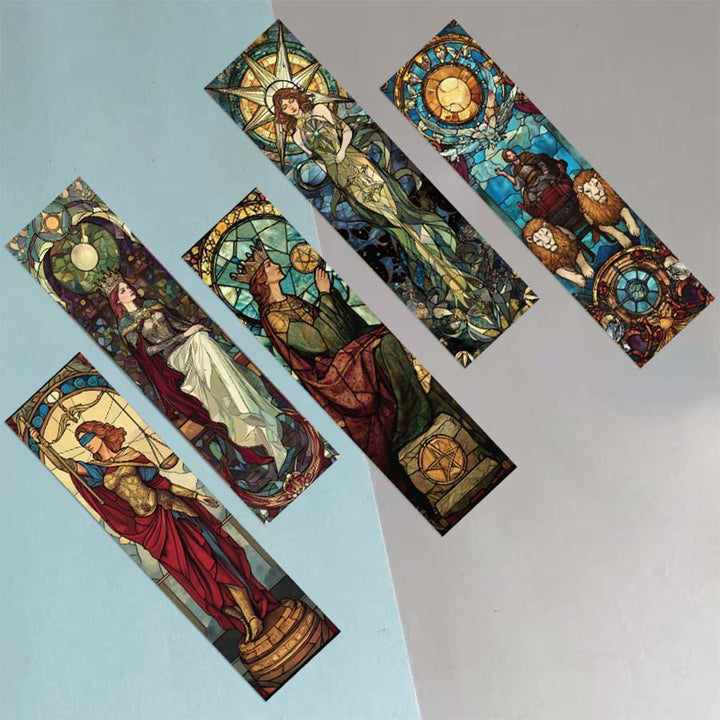 Olivenorma Stained Glass Tarot Arcana Character Bookmark - image 4