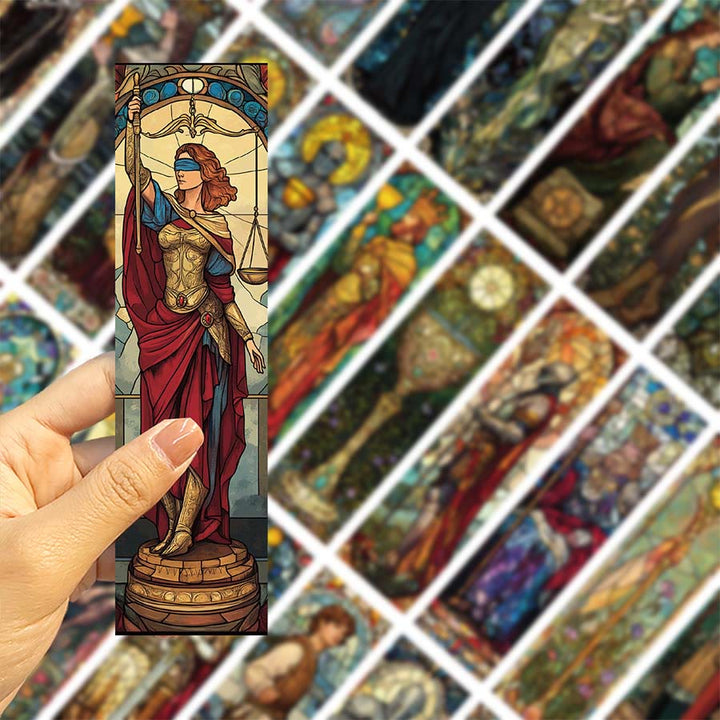 Olivenorma Stained Glass Tarot Arcana Character Bookmark - image 5