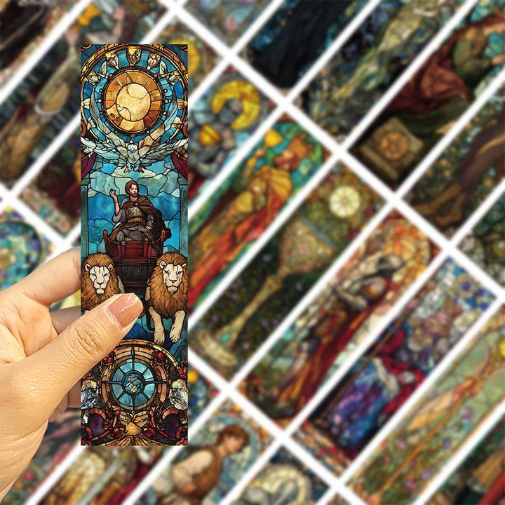 Olivenorma Stained Glass Tarot Arcana Character Bookmark - image 3