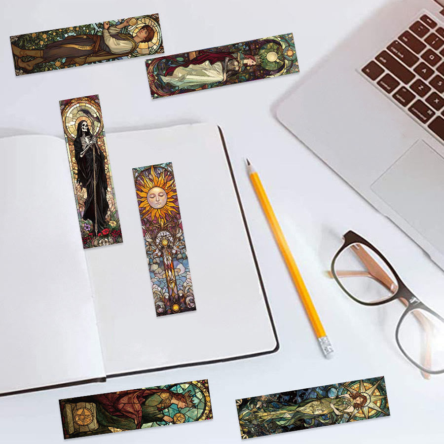 Olivenorma Stained Glass Tarot Arcana Character Bookmark - image 7