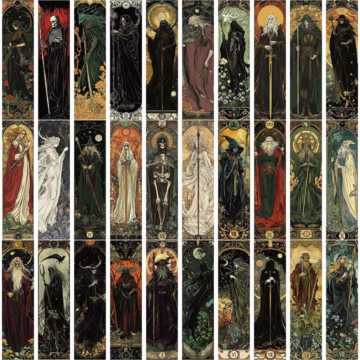 Olivenorma Mystical Wizard Sorcerer & Mythical Creature Bookmark - image 1