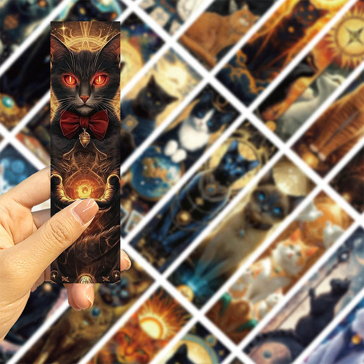 Olivenorma Mystical Celestial Black Cat Moon Sun Bookmark - image 8