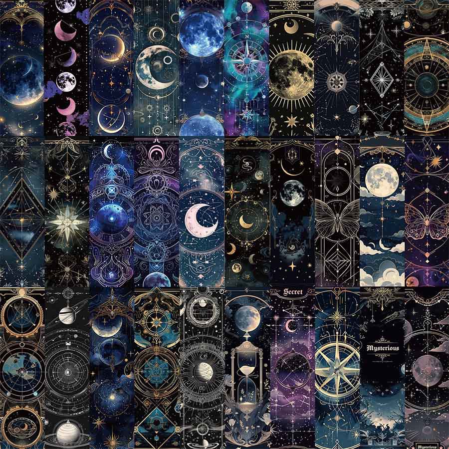 Olivenorma Celestial Moon Phase Astrological Bookmark - image 8