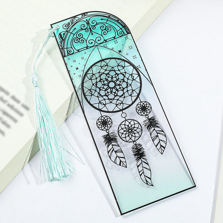 Olivenorma Mandala Geometric Pattern Acrylic Bookmark - image 5