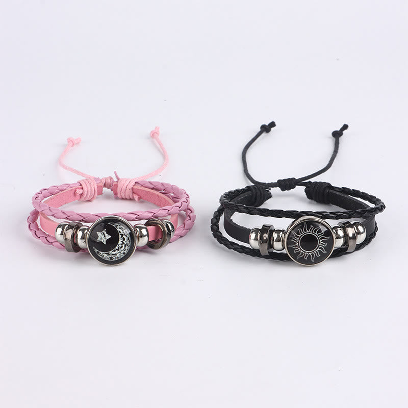 FREE Today: Trend Sun & Moon Glow-In-The-Dark Couple Bracelet Set - image 13
