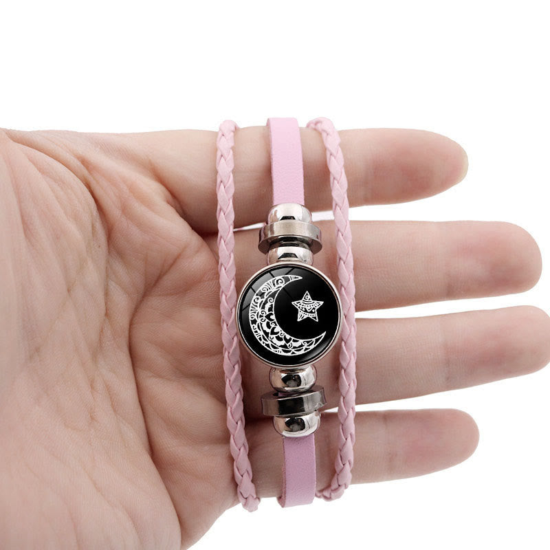 FREE Today: Trend Sun & Moon Glow-In-The-Dark Couple Bracelet Set - image 3