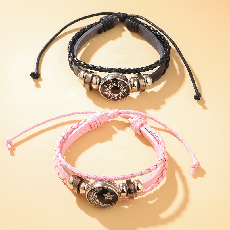 FREE Today: Trend Sun & Moon Glow-In-The-Dark Couple Bracelet Set - image 15
