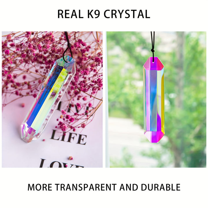 FREE Today: 2Pcs of Large Suncatchers Crystal Rainbow Prism Hangings for Windows - image 13