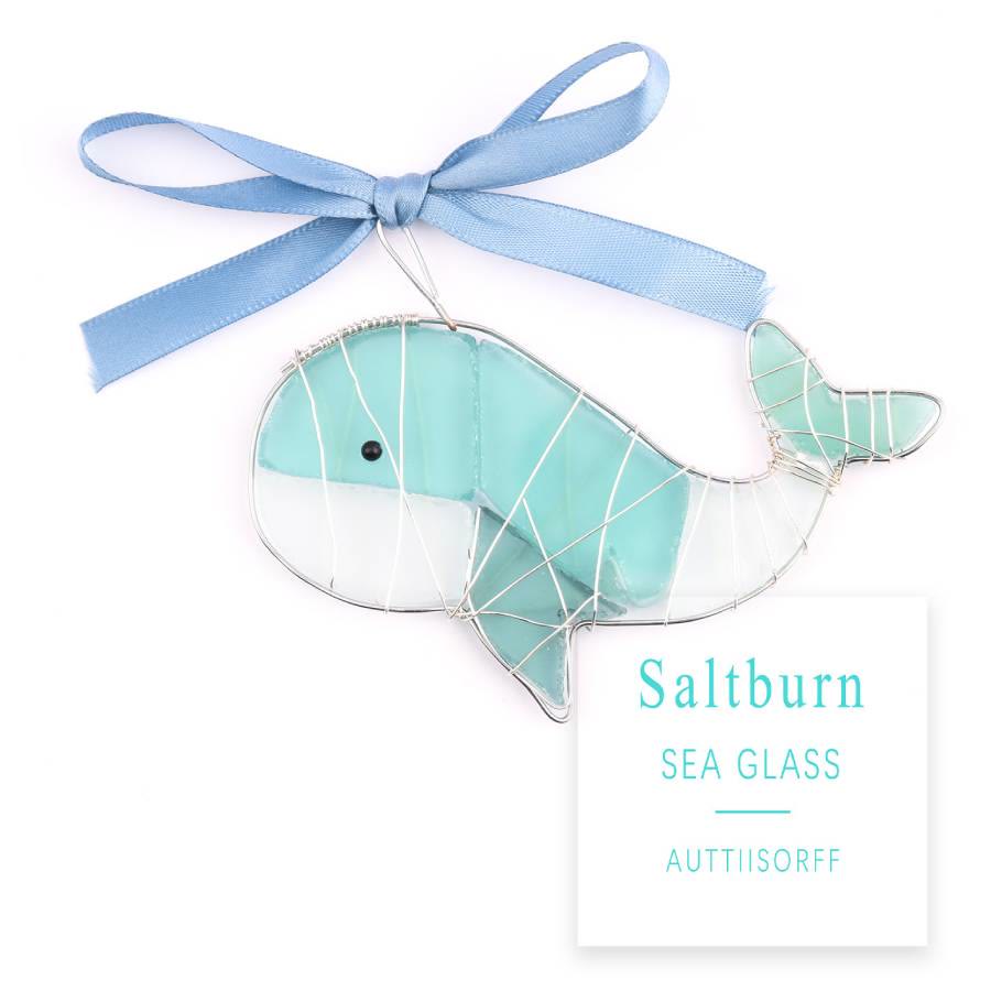 FREE Today: Handmade Frosted Ocean Suncatcher 6Pcs Ornament Set🐚 (2D flat printing/3D) - 3D Whale - image 13
