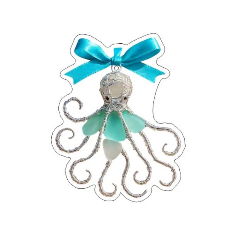 FREE Today: Handmade Frosted Ocean Suncatcher 6Pcs Ornament Set🐚 (2D flat printing/3D) - image 11