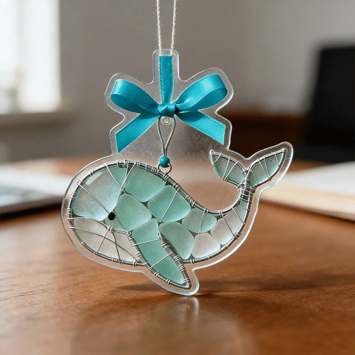FREE Today: Handmade Frosted Ocean Suncatcher 6Pcs Ornament Set🐚 (2D flat printing/3D) - image 4