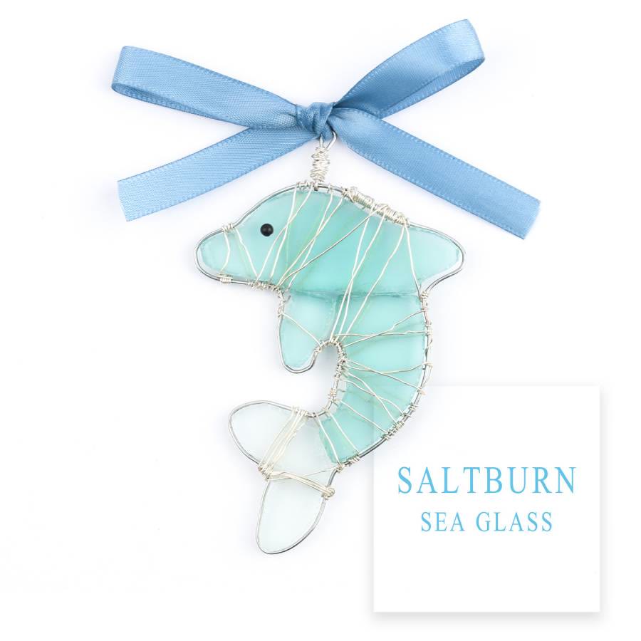 FREE Today: Handmade Frosted Ocean Suncatcher 6Pcs Ornament Set🐚 (2D flat printing/3D) - 3D Dolphin - image 15