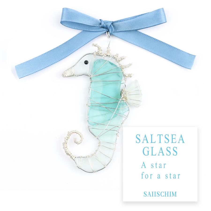 FREE Today: Handmade Frosted Ocean Suncatcher 6Pcs Ornament Set🐚 (2D flat printing/3D) - 3D Seahorse - image 17
