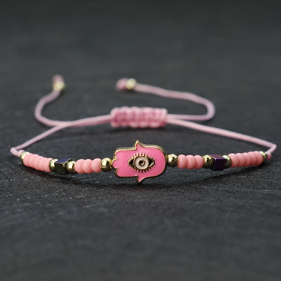 FREE Today: Fatima Eye Boho-Chic Adjustable Nylon Rope 12Pcs Bracelet Set - image 7