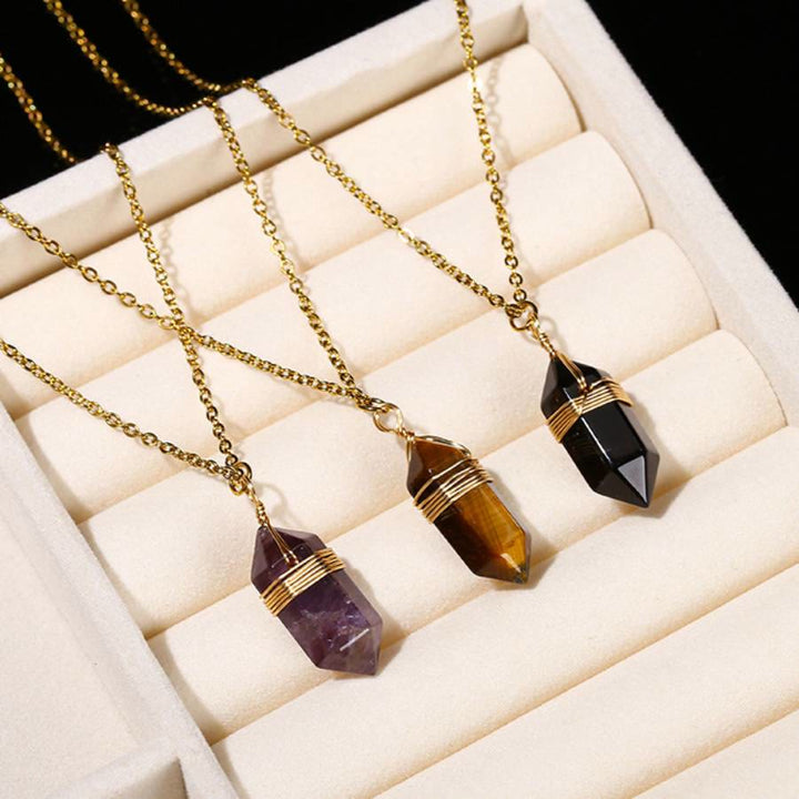 FREE Today: Wire Wrapped Crystal Pendant Necklace: Healing Gemstone Jewelry - image 25