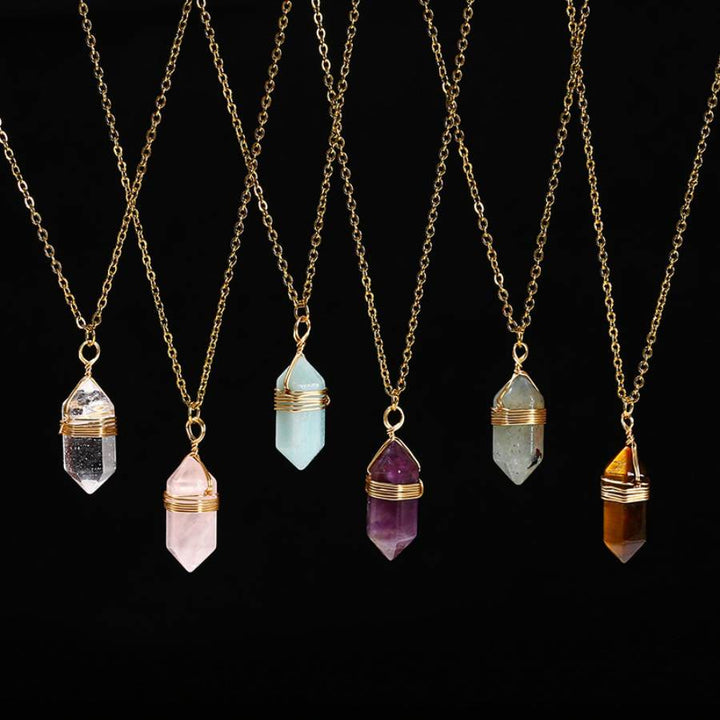 FREE Today: Wire Wrapped Crystal Pendant Necklace: Healing Gemstone Jewelry - image 21